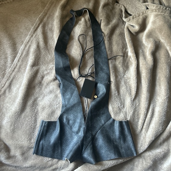 Black Halter Romper - Picture 1 of 8